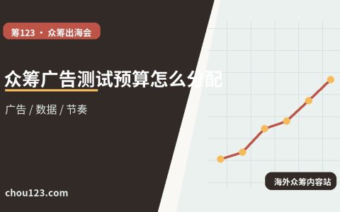 众筹广告测试预算怎么分配