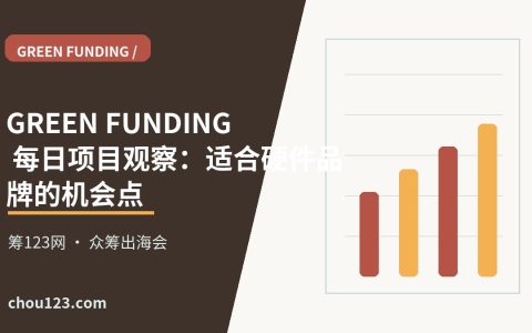 GREEN FUNDING 每日项目观察：适合硬件品牌的机会点